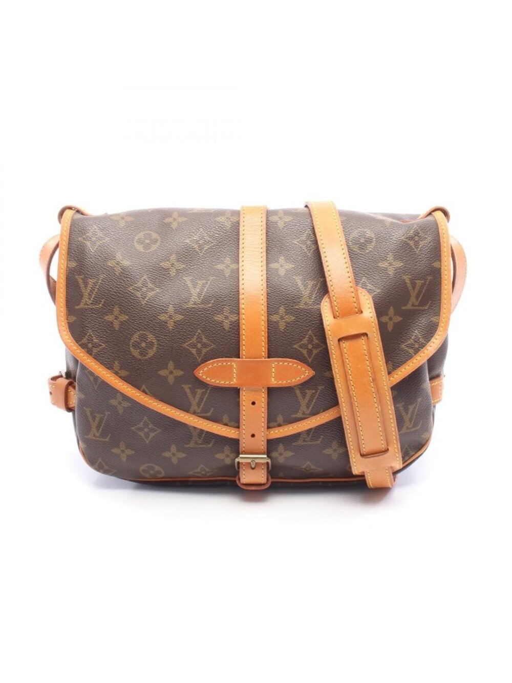 Louis Vuitton Shoulder Bag Saumur 30 Monogram Leather